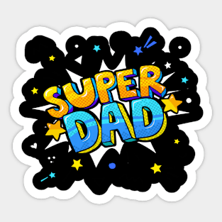 Super Dad Sticker